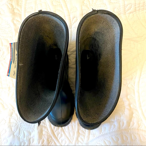 Kamik Kids Stomp Rain Boots- Black - Picture 6 of 9